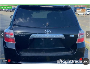 Toyota Highlander 2009 Hybrid Limited Black